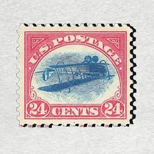 INVERTED JENNY STAMP by Cult Classics